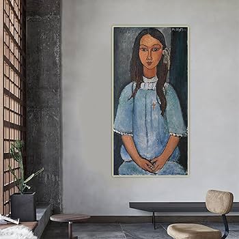 キャンバス油絵　専用　アリス　オマージュ　モディリアーニ キャンバス油絵 専用 アリス オマージュ モディリアーニ